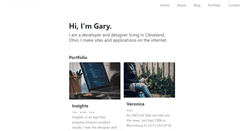 Desktop Screenshot of garybunofsky.com